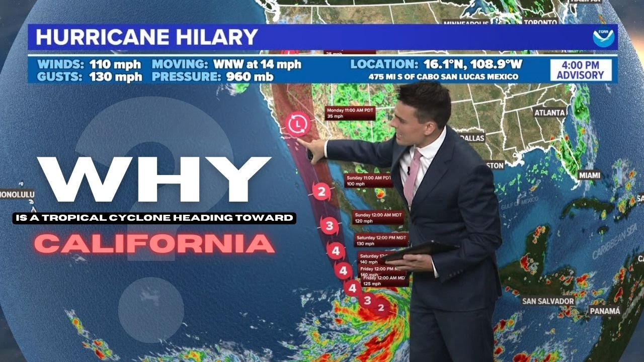 Why Is A Hurricane Heading Toward California And When Hurricane Why Is A Hurricane Heading Toward California And When Hurricane