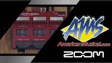 Zoom B3n Patches Demo - American Musical Supply