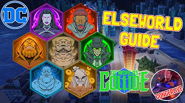 ELSEWORLD STRATEGY GUIDE  ALL 7 SINS and BUFFS DC WORLDS COLLIDE DCWC