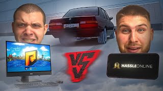 ГОНКА , ИГРАЯ СО СМАРТФОНА vs ПК! У КОГО У ПЕРВОГО СГОРИТ?