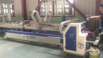 HUAYU automatic carton box folder gluer machine