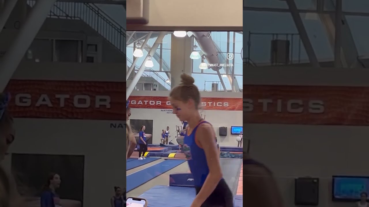 Gators Gymnastics Camp Day3: Gator Day!! 💙🐊🧡 #gymnasticslife #gymnast #gogators #besties