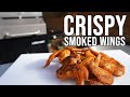 Crispy Smoked Wings on the Pit Boss Platinum Lockhart pellet grill!