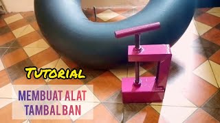 how to make manual tire patches / cara membuat alat tambal ban manual