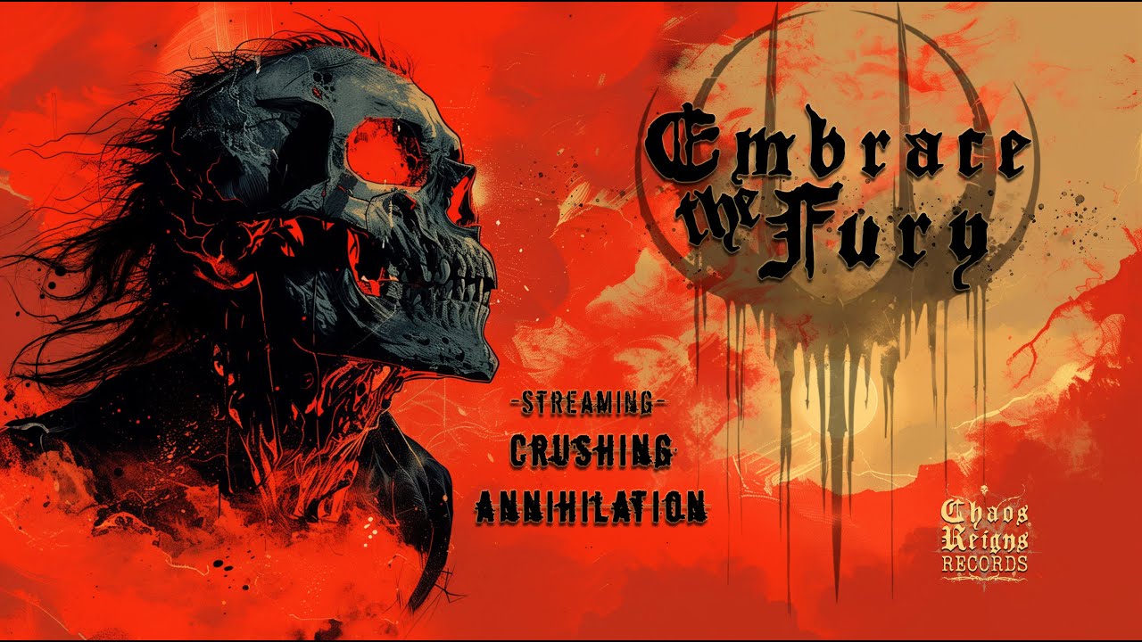 EMBRACE THE FURY - Crushing Annihilation - (OFFICIAL MUSIC VIDEO)