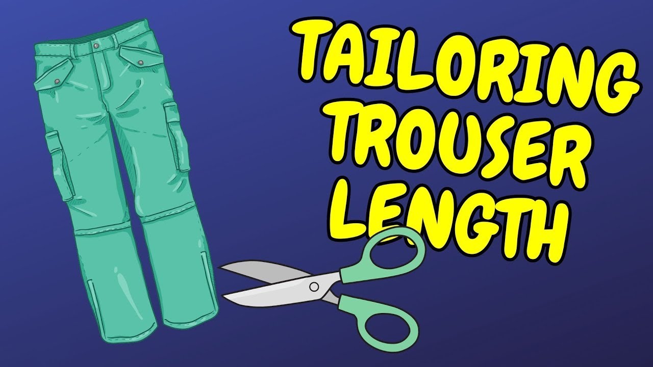 Trouser Alterations & Scrunchie Bonus: Sewing Tutorial | One Seven UK ✂️👖🧵