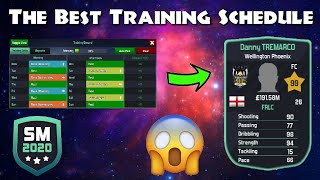 IS THIS THE BEST TRAINING SCHEDULE IN THE GAME!? (Soccer Manager 2020)