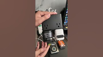 ￼Bảng cắm ổ cắm UGREEN S6 Magic Cube với bảng cắm đa chức năng USB Trạm sạc máy tính để bàn đa cổng