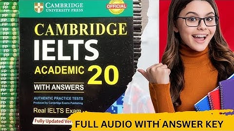 Cambridge 20 listening test 02|Full clear audio with answer key|Comment your score...🌸