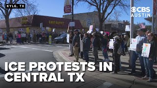 Central TX Protests: Residents demand ICE leave city after recent raids