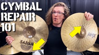 How to Fix Cracked Cymbals | MBDrums