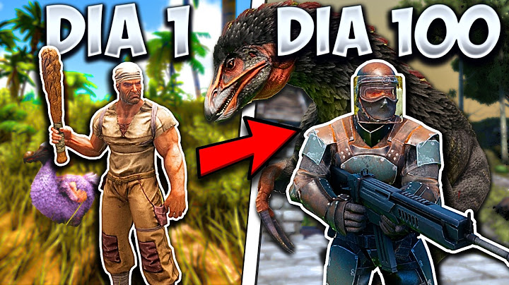 Passei 100 Dias no ARK