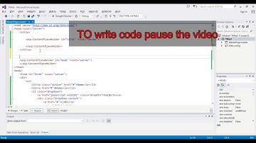 How to create master page in asp net   Horizontal Menu Bar   Programming Passion