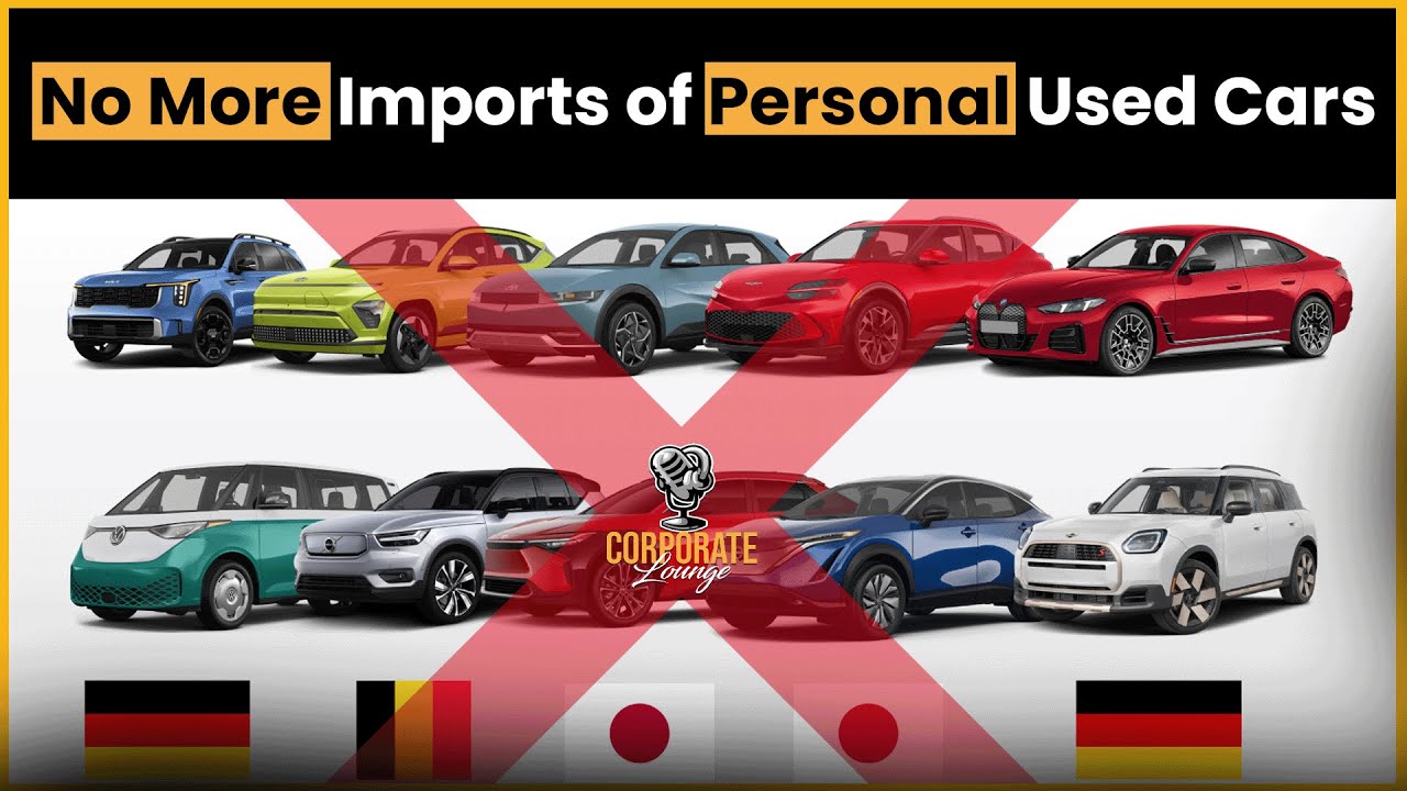 Used Car Imports Expected to Decline in 2026 After Major Policy Shift | Corporate Lounge