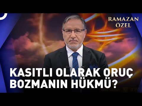 Orucu Bilerek Bozmanın Kefareti Nedir? | Prof. Dr. Mustafa Karataş ile Sahur Vakti