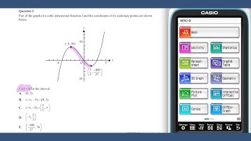 2017 VCE Maths Methods Exam Solutions Section A - Questions 1- 5