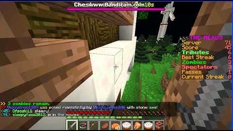 Minecraft hunger games ep 2 part 1-2: Undead mode :D