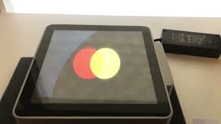 Holographic Touch Payment Terminal - Mastercard Checkout Demo