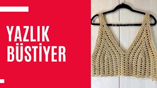 KOLAY BÜSTİYER | 1 günde ör ve giy | tığ işi büstiyer