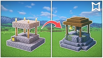 ► How To Transform The Village Well In Minecraft | Survival Build