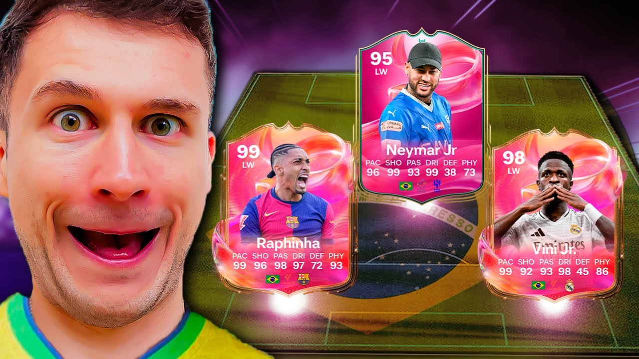 COMPREI VÁRIOS BR FUTTIES E JOGUEI A WL! 🔥🔥 EA FC 25 ULTIMATE TEAM BRASIL