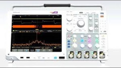 Tektronix MDO4000C Mixed Domain Oscilloscope Technical Overview