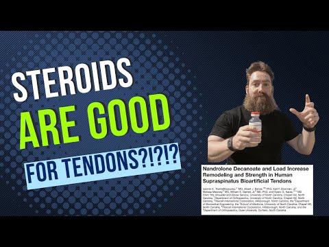 Steroids are good for tendons!?!?!?!