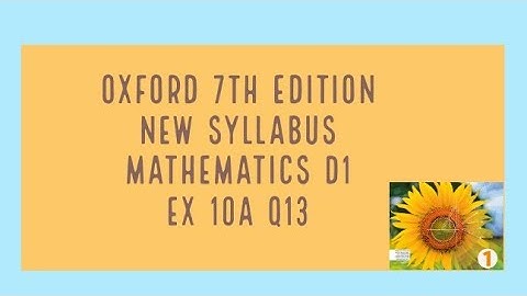 Basic Geometry Exercise 10 A Q13 NSM1(D1)|Study Room