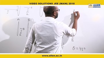 JEE Main 2018 Exam Physics Solution – Q. No. 75, 76 (Paper Code-C)