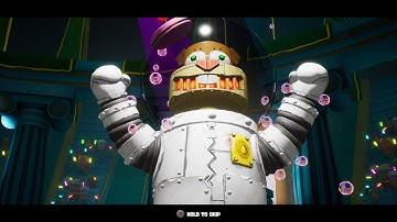 Robo-Sandy Boss Battle - Spongebob Squarepants Battle for Bikini Bottom Rehydrated