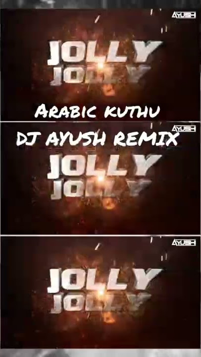 Arabic Kuthu - Dj Ayush Remix #arabickuthuremix #beast #beastthalapathyvijay #beastmovie