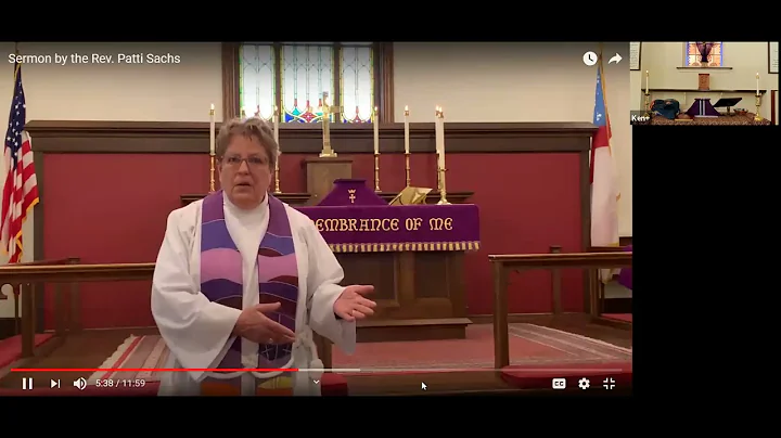 Sunday Sermon: Rev. Patti Sachs - 3/21/2021