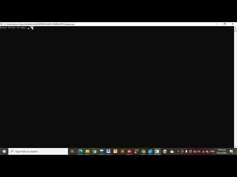 Tutorial Video-Coin Change Problem Using Greedy Algorithm