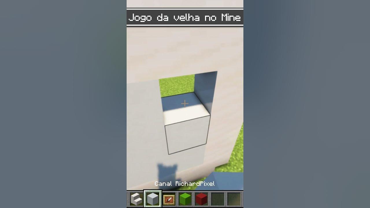 Jogo da Velha - Minecraft