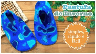 How to make a beautiful WINTER SLIPPER - Grazi's Embroidery #slippers #soft #diy