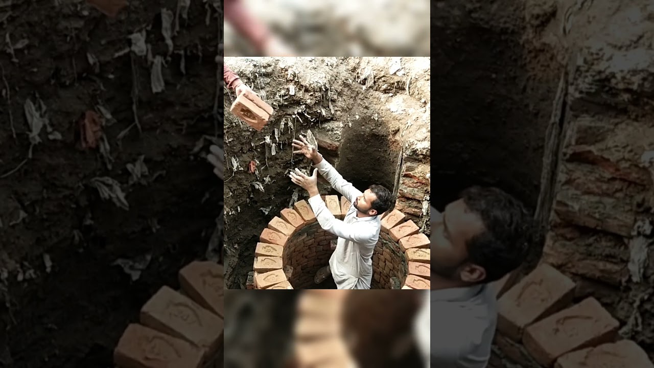 Circular Masonry Of Manhole 