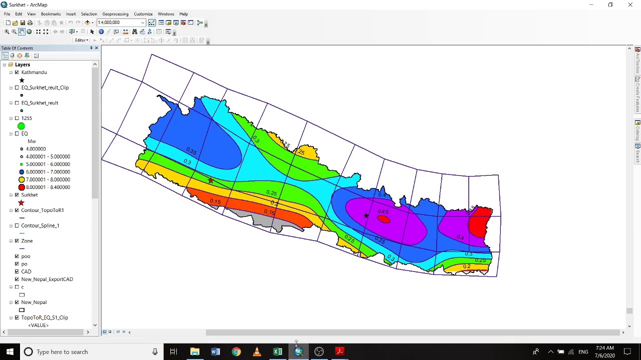 Probabilistic Seismic Hazard Analysis (PSHA) for Nepal , Surkhet - YouTube