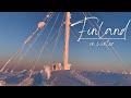 i learned how to ski in FINLAND // -25 degree winter