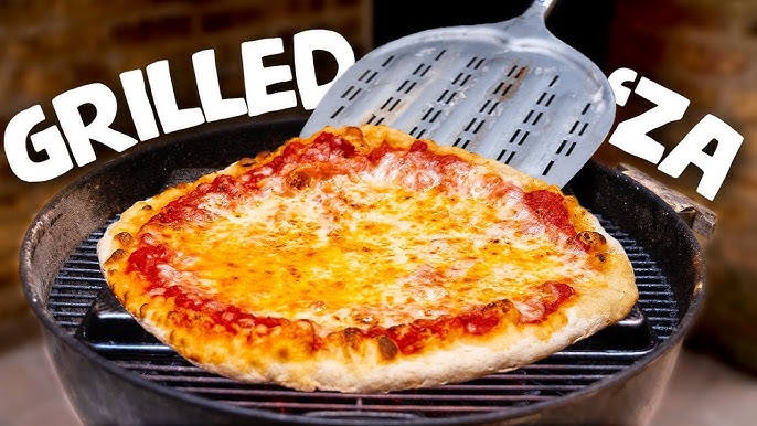 Skillet Pizza On The Weber Charcoal Grill