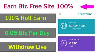 Free Bitcoin Earning Website || Earn Daily Btc Free Just One Click screenshot 2