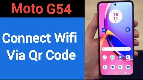 How to connect WiFi via QR code, Moto G54 Bina password ke Wi Fi connect kaise karen