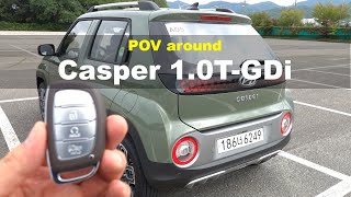 2021 Hyundai CASPER 1.0 TGDi POV exterior and interior