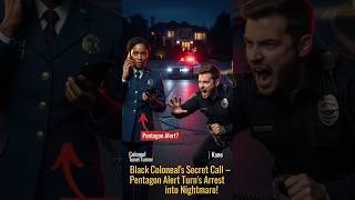 "Black Colonel's Secret Code Call – Pentagon Alert Turns Cop's Arrest into Nightmare!" #racialtrauma