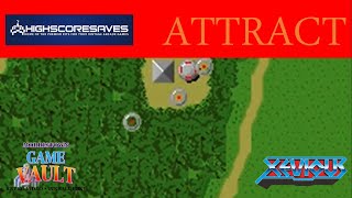 Xevious Free Play and High Score Save Kit - Attract Mode Wealth