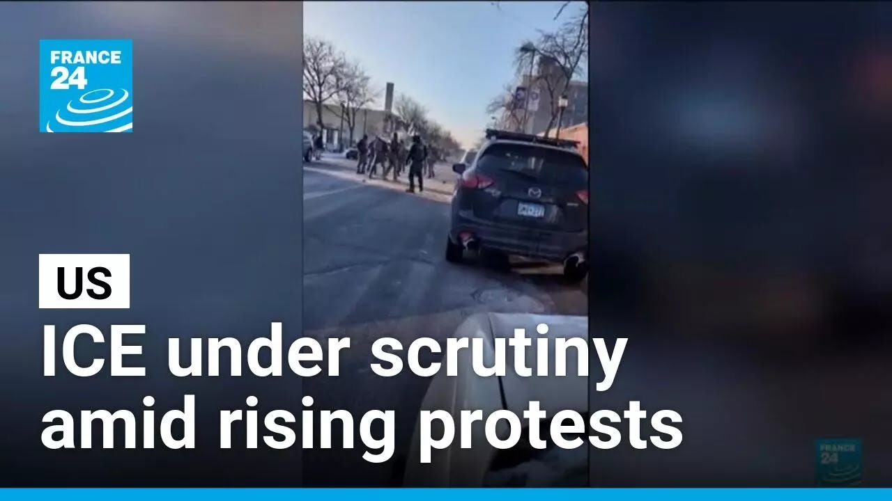 ICE under scrutiny amid rising protests over deadly shootings • FRANCE 24 English