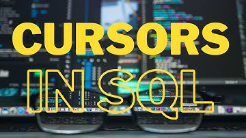 Cursors in SQL
