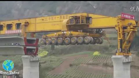 SLJ900 32 Bridge Girder Erection Monster Machine   Made In Chine