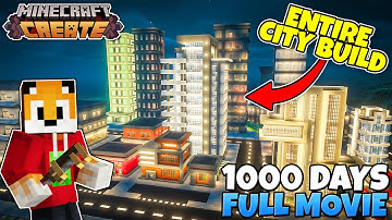 1000 days in Minecraft Create Mod [FULL MOVIE] - Episodes 25 - 32