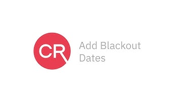 CentralReach - Add Blackout Dates
