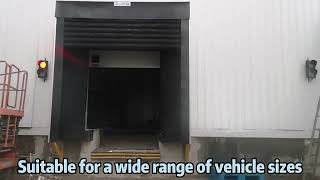 Inflatable dock shelter